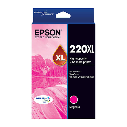 Epson 220XL Magenta Ink Cart - Wholesales Supply