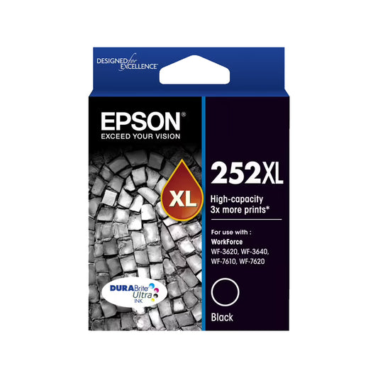 Epson 252XL Black Ink Cart - Wholesales Supply