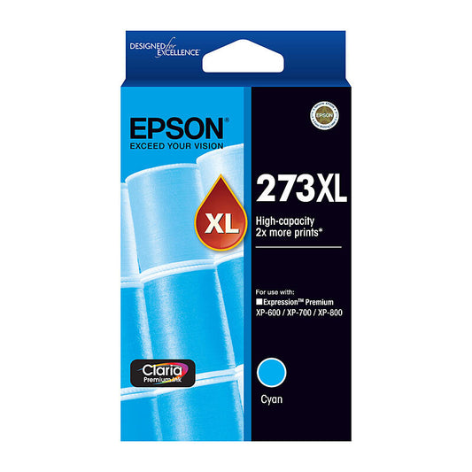 Epson 273XL Cyan Ink Cart - Wholesales Supply