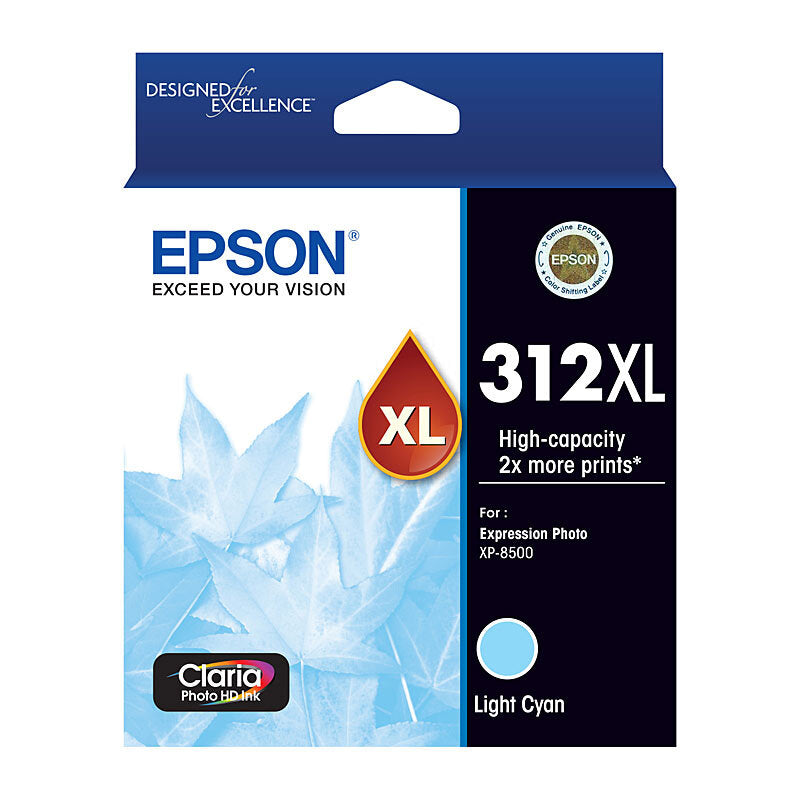 Epson 312XL Lt Cyan Ink Cart - Wholesales Supply