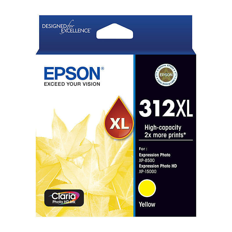 Epson 312XL Yellow Ink Cart - Wholesales Supply