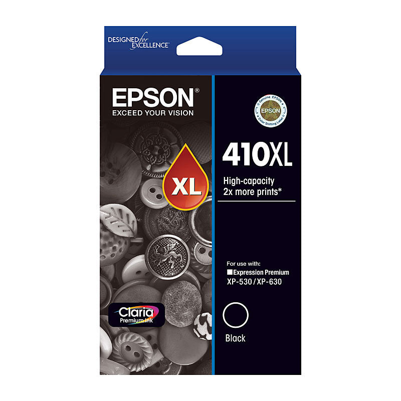 Epson 410XL Black Ink Cart - Wholesales Supply