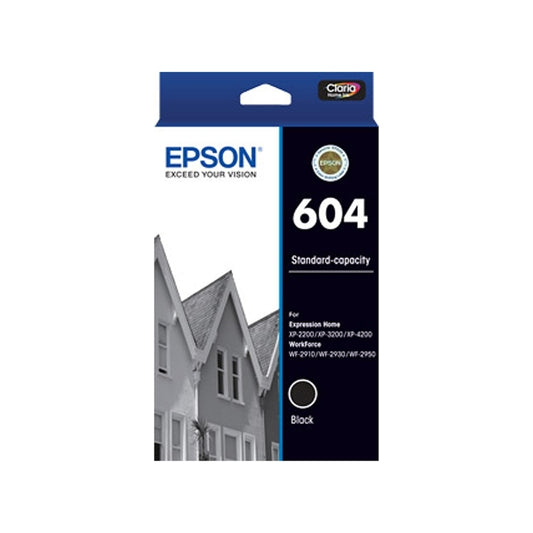 Epson 604 Black Ink Cart - Wholesales Supply
