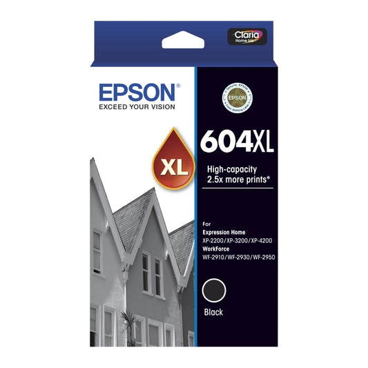Epson 604XL Black Ink Cart - Wholesales Supply