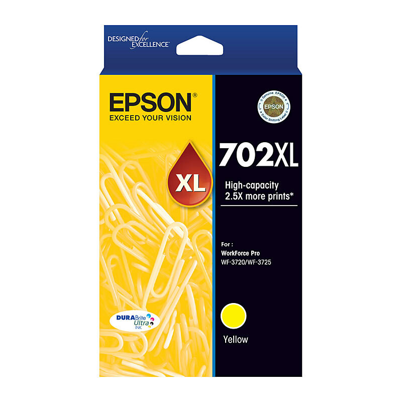 Epson 702XL Yellow Ink Cart - Wholesales Supply