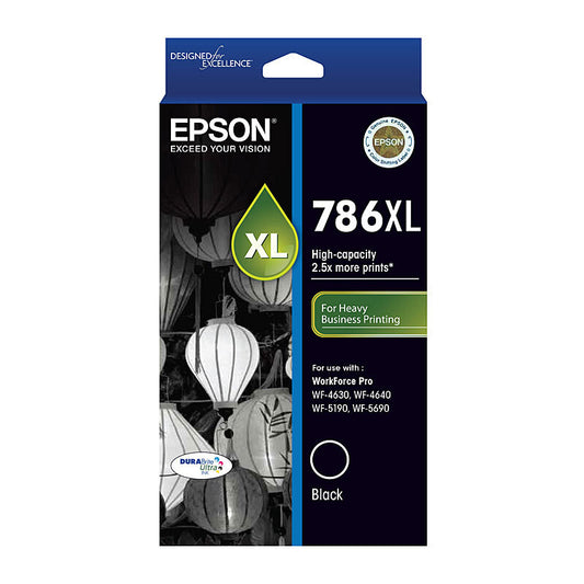 Epson 786XL Black Ink Cart - Wholesales Supply