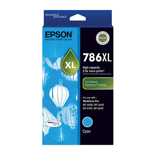Epson 786XL Cyan Ink Cart - Wholesales Supply