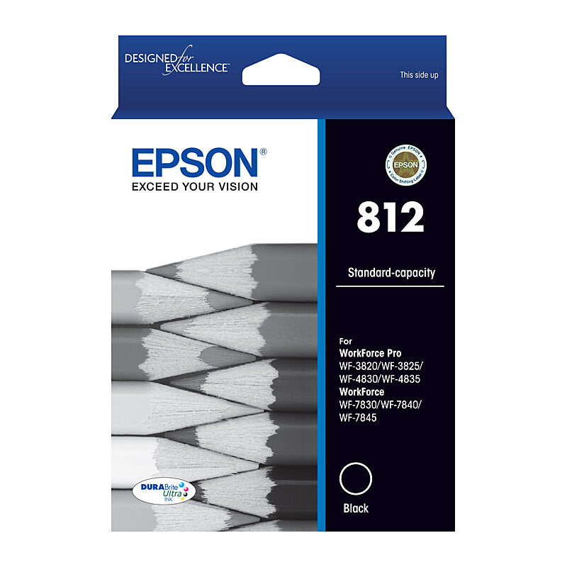 Epson 812 Black Ink Cart - Wholesales Supply