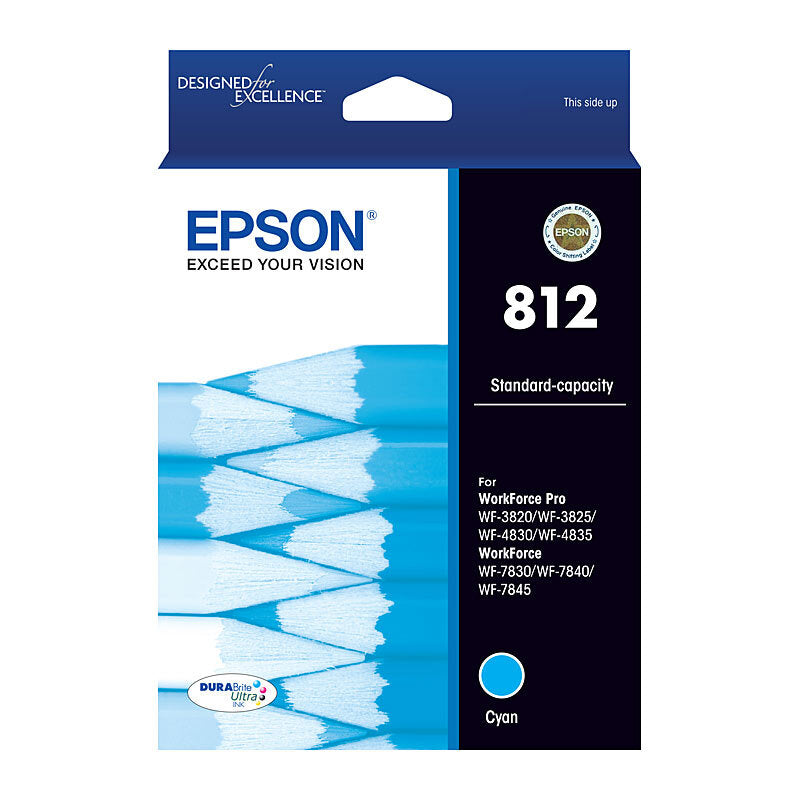 Epson 812 Cyan Ink Cart - Wholesales Supply