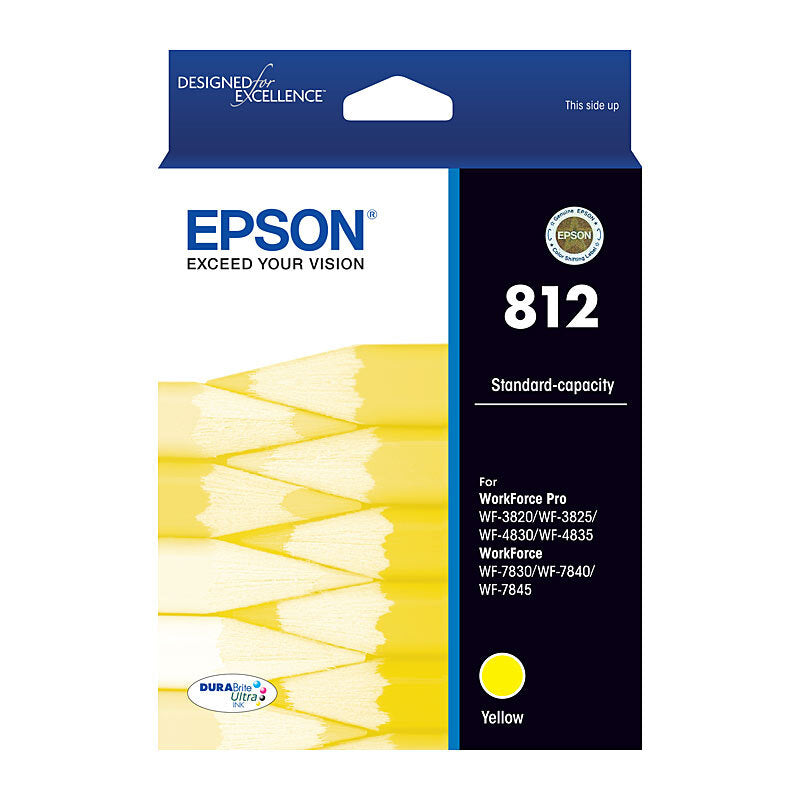 Epson 812 Yellow Ink Cart - Wholesales Supply