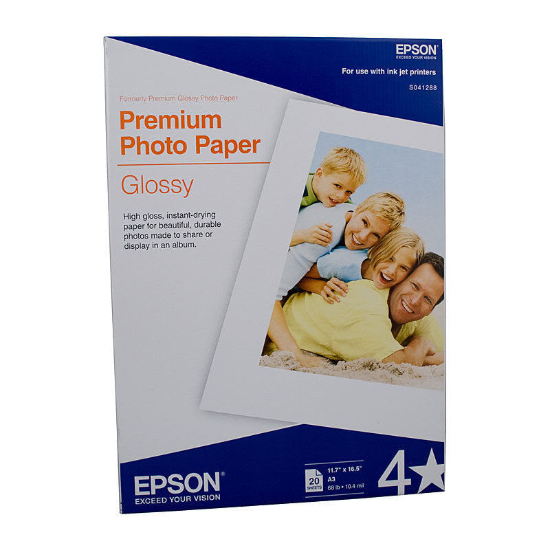 Epson S041288 Glossy Paper A3 - Wholesales Supply