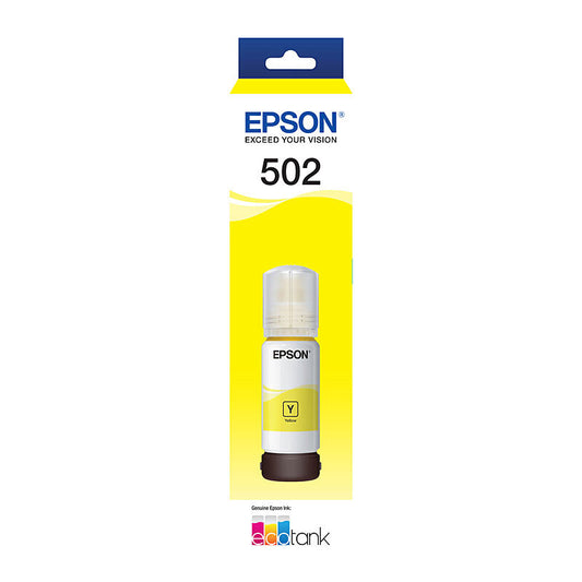 Epson T502 Yell EcoTank Bottle - Wholesales Supply