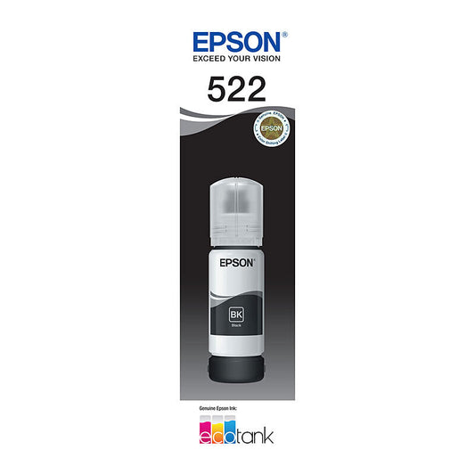 Epson T522 Blk EcoTank Bottle - Wholesales Supply