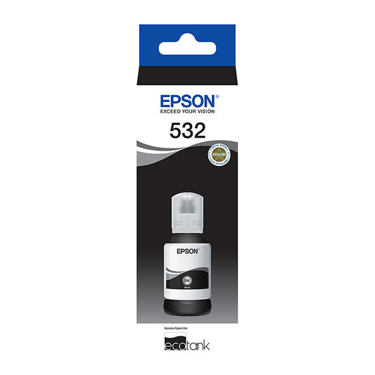 Epson T532 Blk EcoTank Bottle - Wholesales Supply
