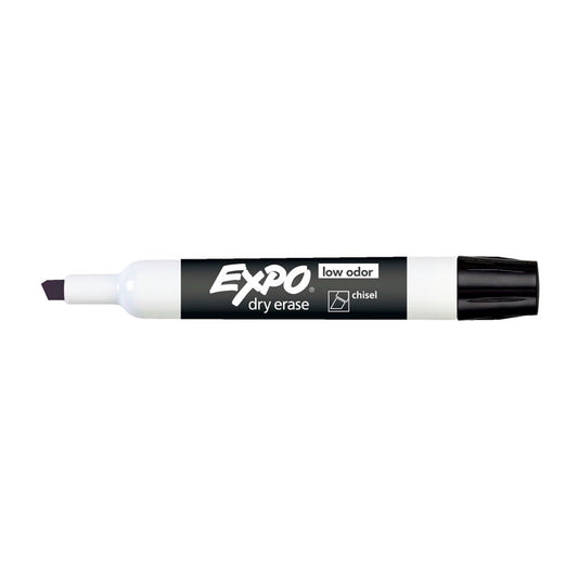 Expo W/B Marker Chsl Blk Bx12 - Wholesales Supply