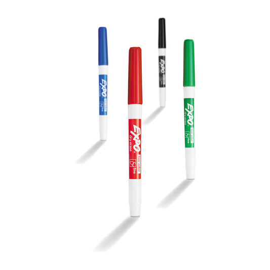 ExpoWB Marker Fne Ast Pk4 Bx6 - Wholesales Supply