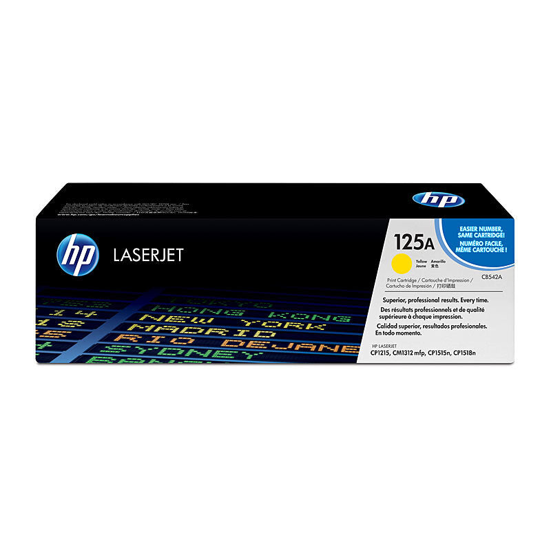 HP #125A Yellow Toner CB542A - Wholesales Supply