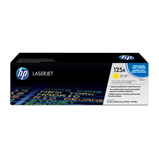 HP #125A Yellow Toner CB542A - Wholesales Supply