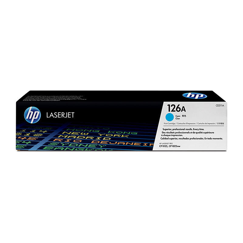 HP #126A Cyan Toner CE311A - Wholesales Supply