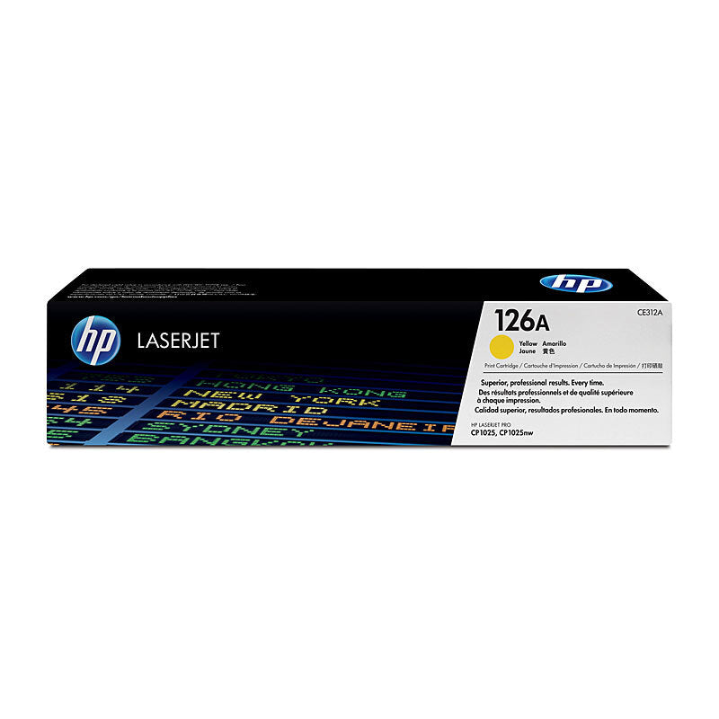 HP #126A Yellow Toner CE312A - Wholesales Supply