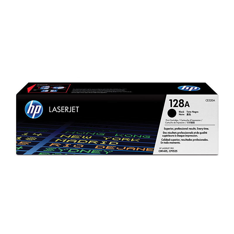 HP #128A Black Toner CE320A - Wholesales Supply