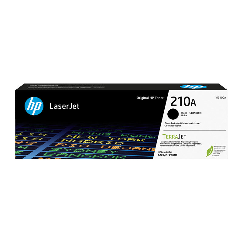 HP #210A Black Toner W2100A - Wholesales Supply