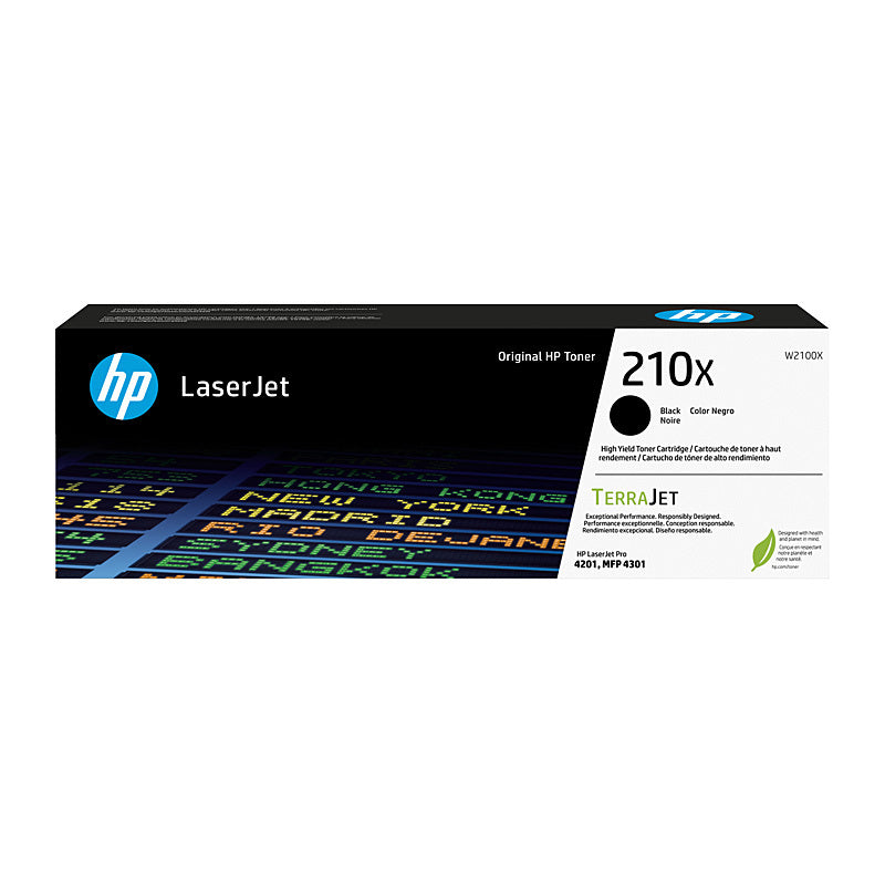 HP #210X Black Toner W2100X - Wholesales Supply