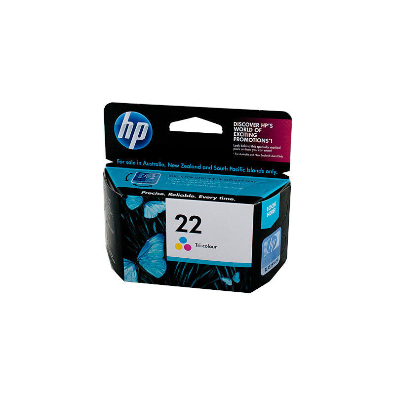 HP #22 Colour Ink Cart C9352AA - Wholesales Supply