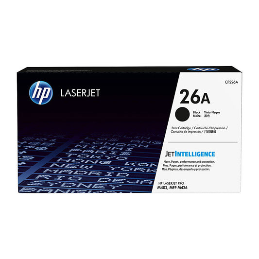 HP #26A Black Toner CF226A - Wholesales Supply