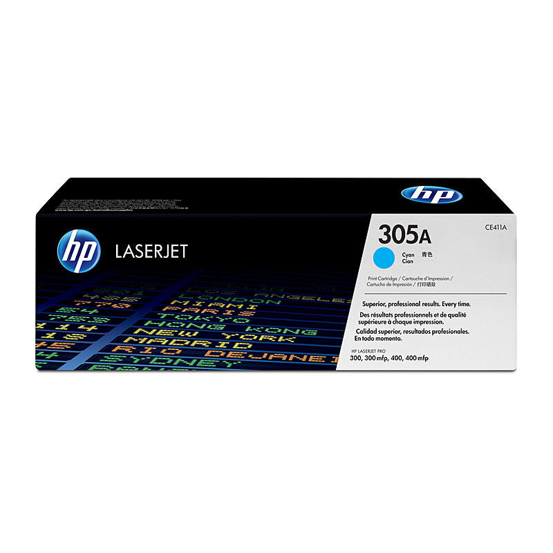 HP #305A Cyan Toner CE411A - Wholesales Supply