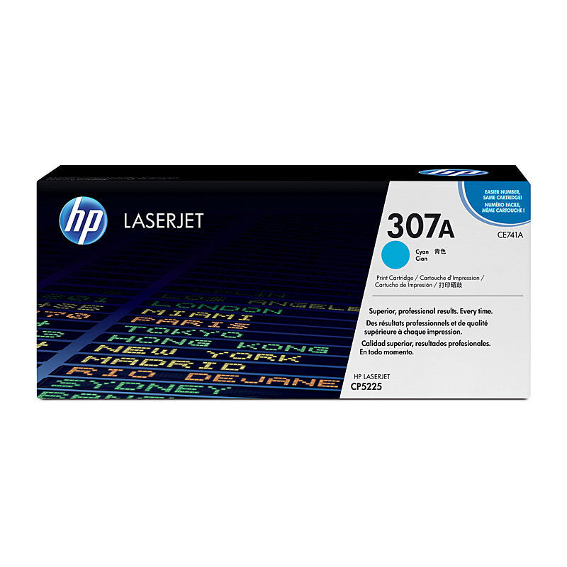 HP #307A Cyan Toner CE741A - Wholesales Supply