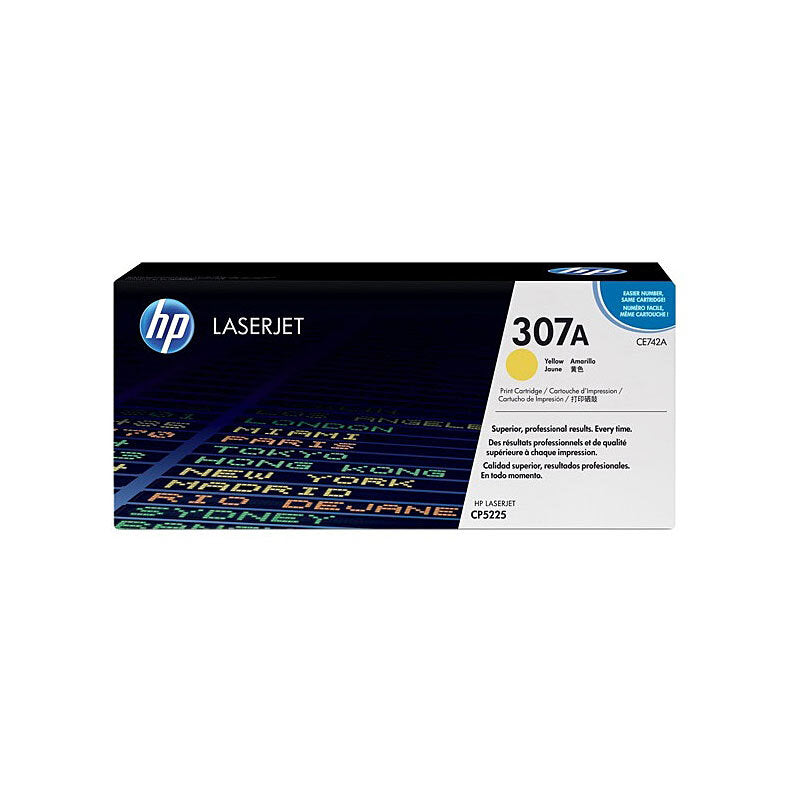 HP #307A Yellow Toner CE742A - Wholesales Supply