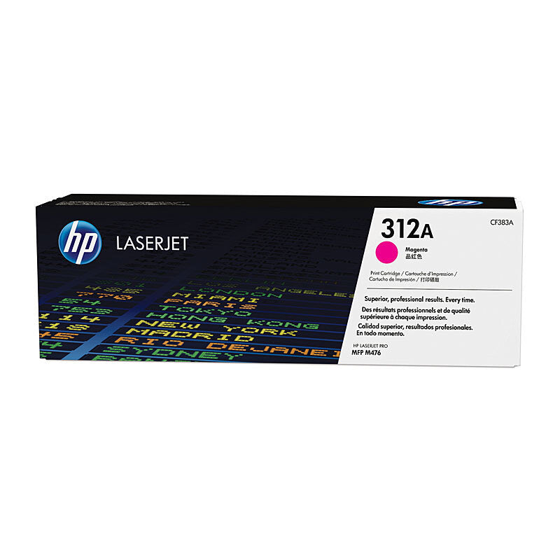 HP #312A Magenta Toner CF383A - Wholesales Supply