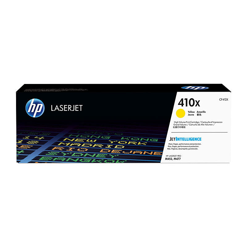 HP #410X Yell Toner CF412X - Wholesales Supply