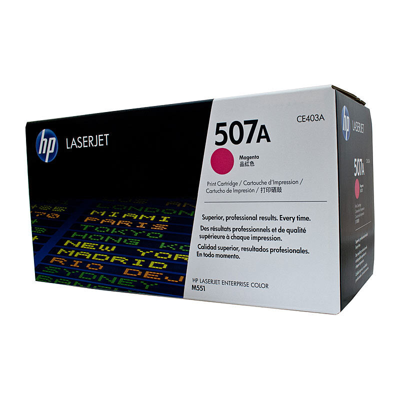 HP #507A Magenta Toner CE403A - Wholesales Supply