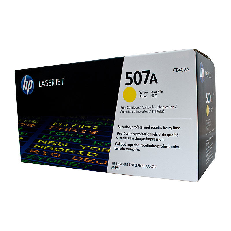 HP #507A Yellow Toner CE402A - Wholesales Supply