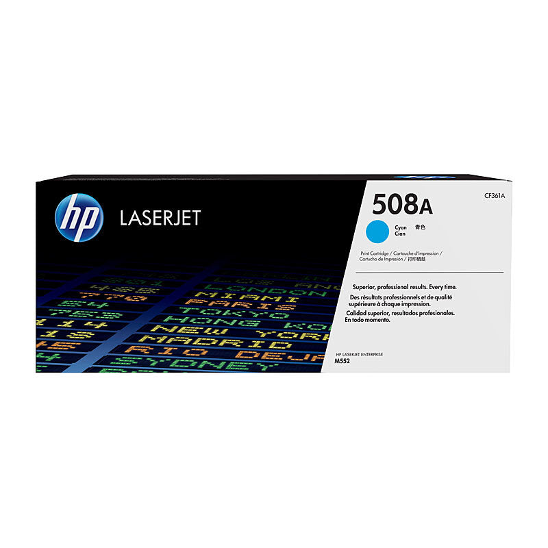 HP #508A Cyan Toner CF361A - Wholesales Supply