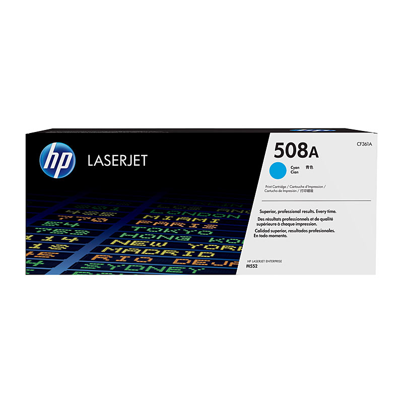 HP #508A Cyan Toner CF361A - Wholesales Supply