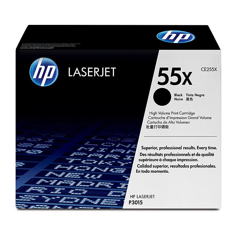 HP #55X Black Toner CE255X - Wholesales Supply