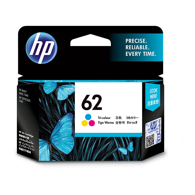 HP #62 Tri Col Ink C2P06AA - Wholesales Supply