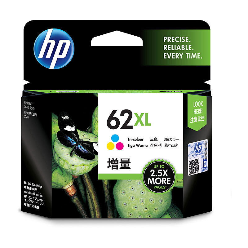 HP #62XL Tri Col Ink C2P07AA - Wholesales Supply