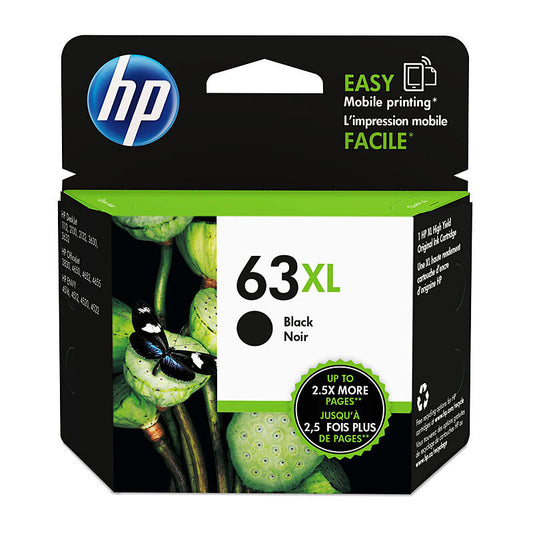 HP #63XL Black Ink F6U64AA - Wholesales Supply