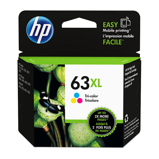 HP #63XL Tri Col Ink F6U63AA - Wholesales Supply