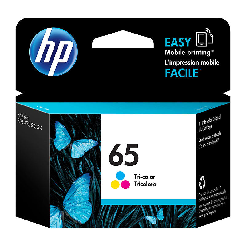 HP #65 Tri Col Ink N9K01AA - Wholesales Supply