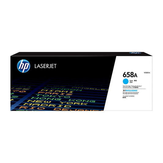 HP #658A Cyan Toner W2001A - Wholesales Supply
