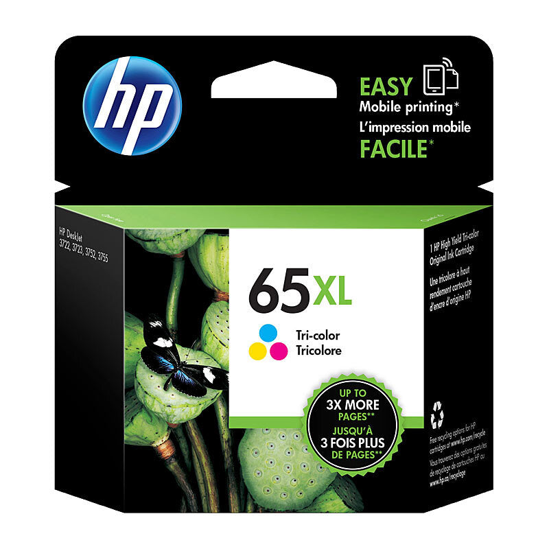 HP #65XL Tri Col Ink N9K03AA - Wholesales Supply