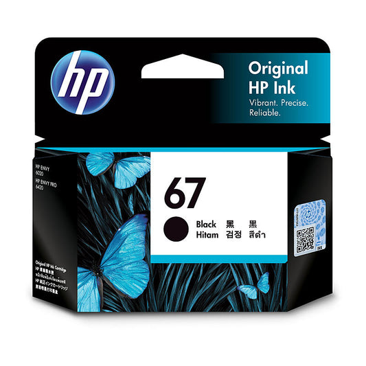 HP #67 Black Ink 3YM56AA - Wholesales Supply