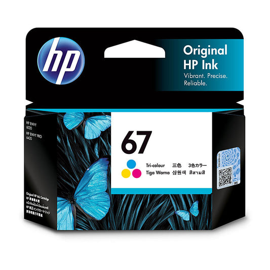 HP #67 Tri Col Ink 3YM55AA - Wholesales Supply