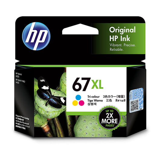 HP #67XL Tri Col Ink 3YM58AA - Wholesales Supply