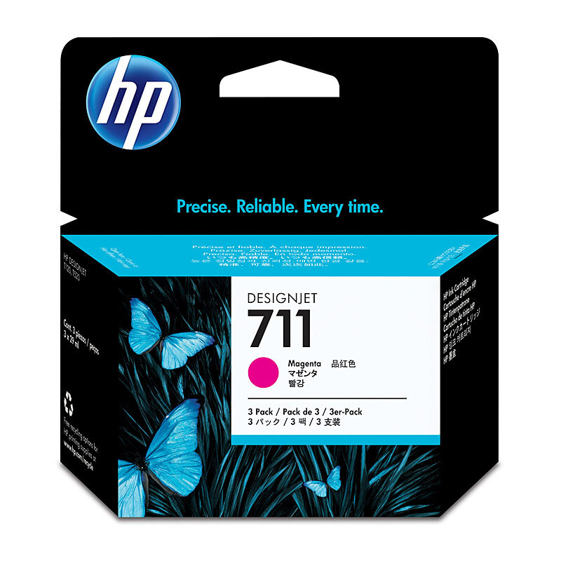 HP #711 29ml Mag 3 Pk CZ135A - Wholesales Supply